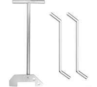 Garbage Disposal Wrench, Heavy-Duty Kitchen Unjamming Wrench Metal Sink Waste Disposal Wrench For Waste-King Units For Effortless Unclogging