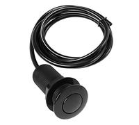 Garbage Disposer Air Switch Button by CLEESINK (LONG, BLACK)