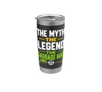 Garbage Man Trash Truck Worker Stainless Steel Insulated Tumbler