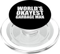 Garbage Man: World's Okayest Funny PopSockets PopGrip for MagSafe