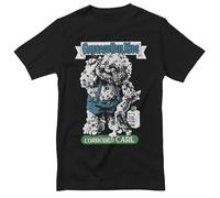 Garbage Pail Kids Officially Licensed Corroded Carl Mens T-Shirt (Black), X-Large