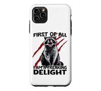 Garbage panda raccoon goblin sarcasm cheeky raccoon Case for iPhone 11 Pro Max