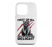 Garbage panda raccoon goblin sarcasm cheeky raccoon Case for iPhone 13 Pro