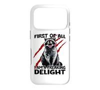 Garbage panda raccoon goblin sarcasm cheeky raccoon Case for iPhone 17 Pro