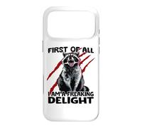 Garbage panda raccoon goblin sarcasm cheeky raccoon Case for iPhone 17 Pro Max