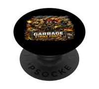Garbage Strike Force Tactical Raccoon Rat Pigeon Animal PopSockets Adhesive PopGrip