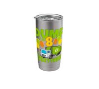 Garbage Truck 8th Birthday Boy 8 Years Old Gift Stainless Steel Insulated Tumbler
