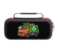 Garbage Truck Carry Case for Switch Hard Shell Protective Cover Pouch Travel Carrying with Handle