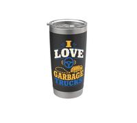 Garbage Truck Lover Trash Day Worker Stainless Steel Insulated Tumbler
