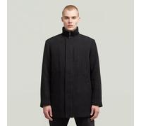 Garber Wool Trench - Black - Men XS