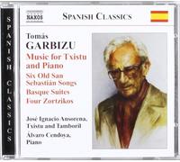 Garbizu^Ansorena^Cendova - Music for Txistu and Piano [CD]