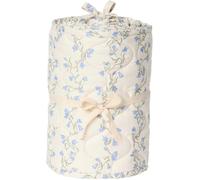 Garbo & Friends - Bell Flower Crib Bumper Quilted - Blue