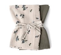 Garbo&Friends Blueberry Muslin small blanket 2 pieces 60x60 cm