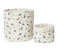 Garbo & Friends - Blueberry Quilted Baskets 2-pack - Blue