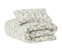 Garbo & Friends - Dainty Bed Set Muslin Junior, 100x130 + 35x55 cm - Blue