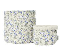 Garbo & Friends - Dainty Quilted Baskets 2-pack - Blue