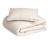 Garbo & Friends - Eggshell Muslin Bed Set Junior, 100x130 + 35x55 cm - Eggshell