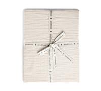 Garbo&Friends Eggshell Muslin fitted sheet 60x120x20 cm