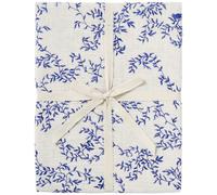 Garbo & Friends - Jardim Fitted Sheet Muslin, 60x120 cm - Blue