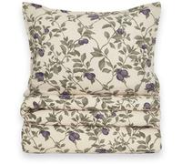 Garbo & Friends - Plum Muslin Bed Set, 140x200 + 50x70 cm - Beige