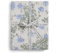 Garbo & Friends - Plumbago Fitted Sheet Blue, 70x140 cm - Blue
