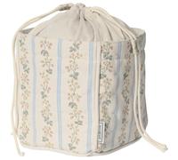 Garbo & Friends - Strawberry Garland Storage Basket, Small - Beige