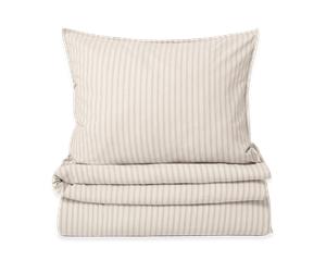 Garbo&Friends Stripe Mauve bedding set 140x200 cm/50x70 cm