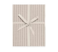 Garbo&Friends Stripe Mauve fitted sheet 90x200x30 cm