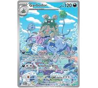 Garbodor 204/182 Illustration Rare Pokemon Card | Paradox Rift Set | Scarlet & Violet Series | Titan Authenticated