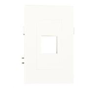 Garbot BN4900-KEYSTONE MODULE Multi-Media Flush Mount Wall Module 1.5M White