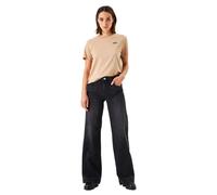 Garcia Celia Wide Leg Jeans Black 28 / 30 Woman