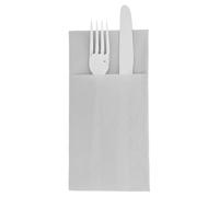 Garcia de Pou Kangaroo Airlaid Napkins 60 Gsm in Box, 40 x 40 cm, Paper, Grey, 30 x 30 x 30 cm