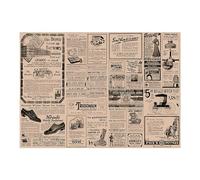 Garcia de Pou Pack of 250 Recycled Tablecloths 80gsm 31 x 43 cm Natural Paper