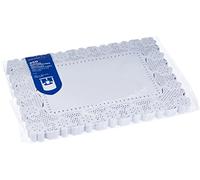 Garcia de Pou Rectangular Doilies, 40 x 30 cm, Paper, White, 40 x 30 x 30 cm