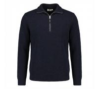 Garcia Men's Knit Sweater Troyer Regular Fit Blue J51046 2591 Deep Ink