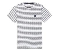 Garcia Men's T-Shirt Regular Fit Blue White Striped D51004 2591 Deep Ink