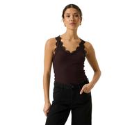 Garcia Z0068 Sleeveless T-shirt Brown S Woman