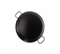 Garcima La Ideal Enamelled Steel Paella Pan 26cm,Black