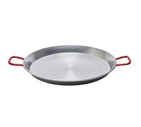 Garcima La Ideal Polished Steel Paella Pan 60cm | Generously sized to serve large groups, built for professional catering events and busy commercial kitchens.