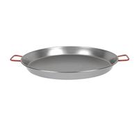 50cm PAELLA PAN TRADITIONAL POLISHED CARBON STEEL + 50g Jar of Paella Colouring
