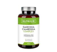 Garcinia Cambogia 2000mg - 60% HCA - Vitamines B2 B6 Chromium Zinc - Women and Men - 90 Capsules Garcinia Complex Nutralie