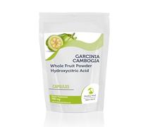 Garcinia Cambogia Whole Fruit Powder 500mg 120 Capsules Hydroxycitric Acid HCA Malabar Tamarind