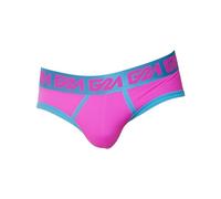 Garçon Mens Underwear SoBe Brief - Pink - 1 x SIZE M