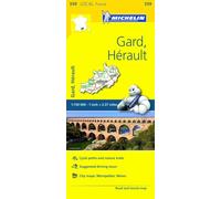 Gard, Herault - Michelin Local Map 339: Map