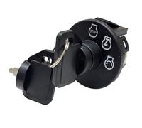 GARDAUTO 117-2221 137-4100 Ignition Switch with Key 4 Position 5 Terminals for Zero Z Master Time Cutter SS ZS Series Titan Exmark Lazer Z Quest Next Toro Zero Turn Mower Parts Power Switch