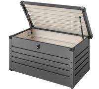 Garden Storage Box Anthracite Metal 385L Lockable