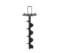 Garden 24 Outdoor Ground Screw - Black