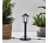 Garden 24V Coach Lantern LED Outdoor Post Light - Black