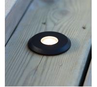 Garden 24V LED Ground Light - Black
