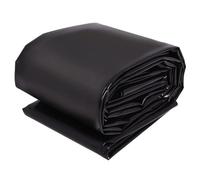 Garden 2X2M 3X7M 5X6M 1.5X12M 6X8M 8X10M Black Heavy Duty Fish Garden Pool Membrane 0.12Mm Thick Impermeable Lining Film for Fish Ponds Landscaping Fountains, Litobnx, a, 3 * 20m